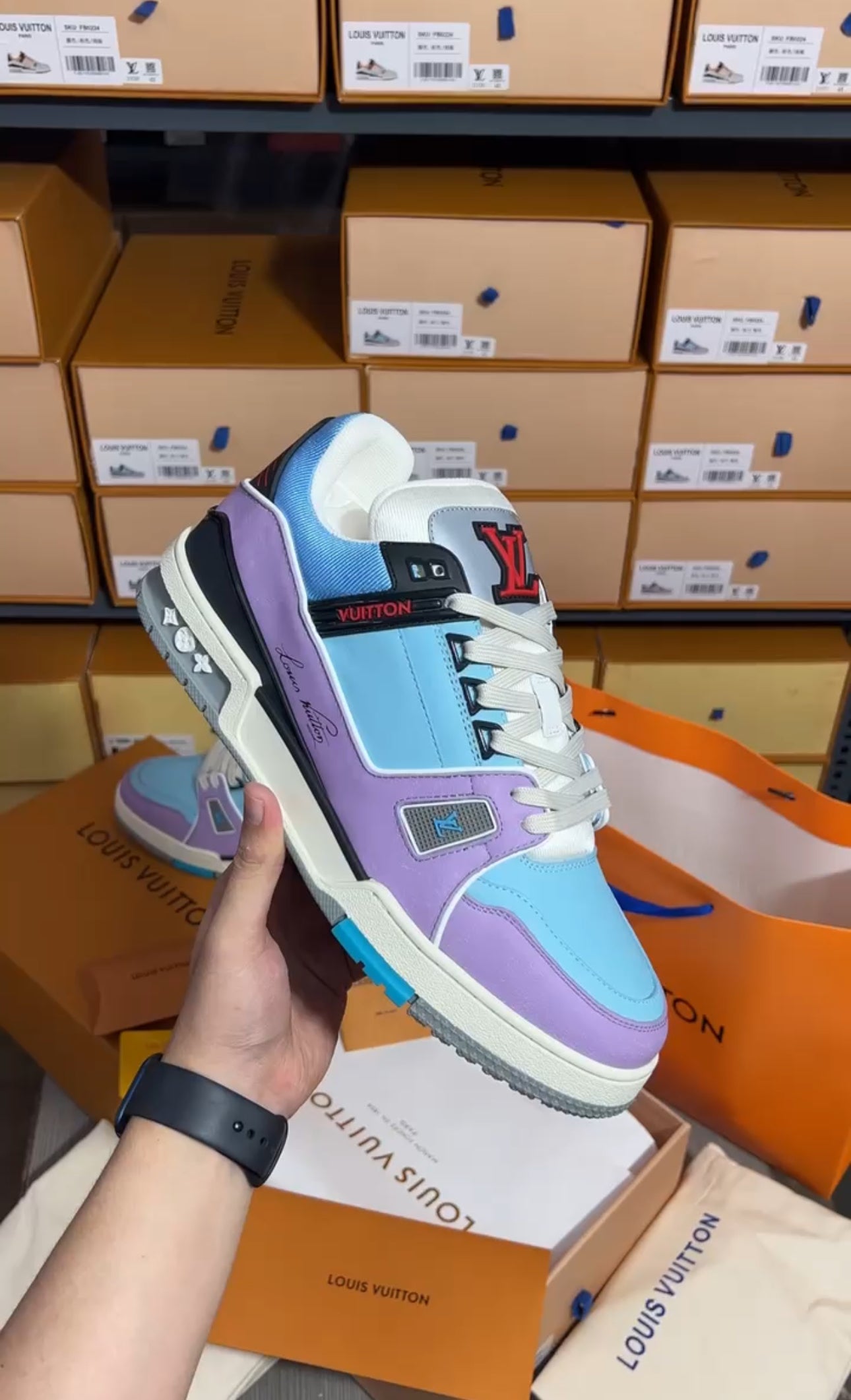 Louis Vuitton x Tyler The Creator Trainer 'Purple' (UA)