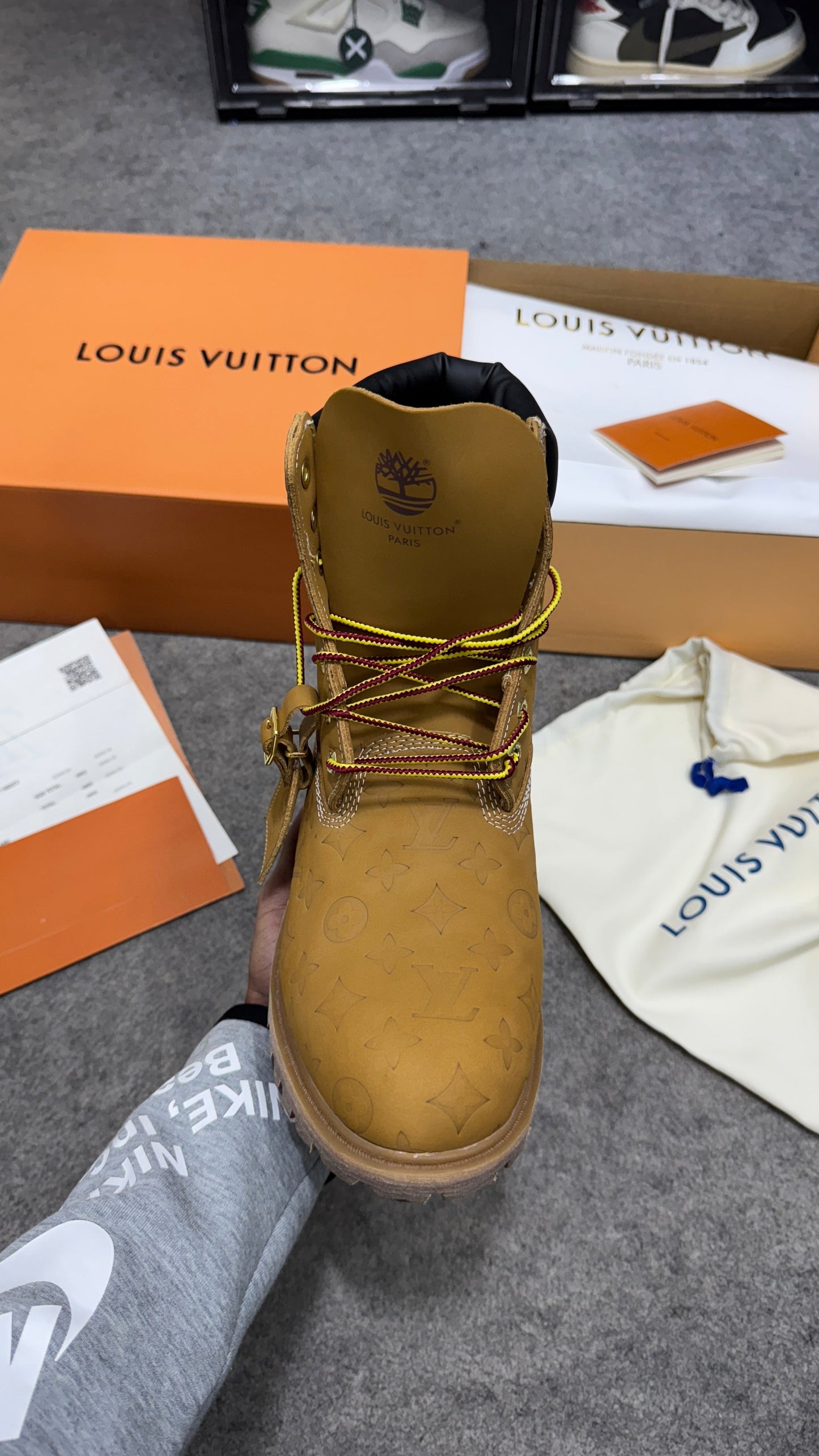 LOUIS VUITTON LV X Timberland Ankle Boot (UA)