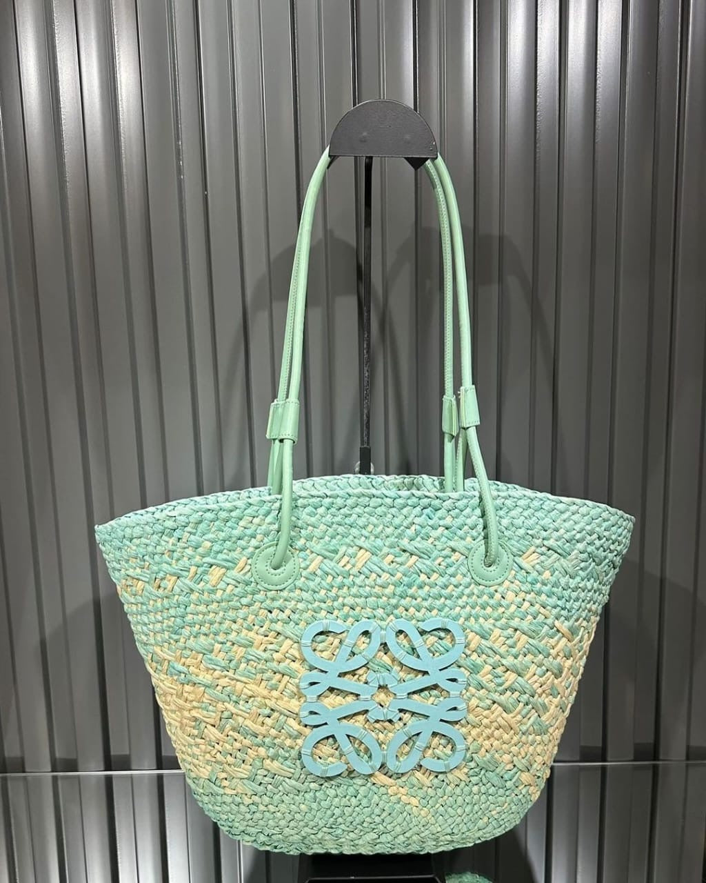 Loewe x Paulas Ibiza Anagram Basket Melange Tote Bag*🌃💯