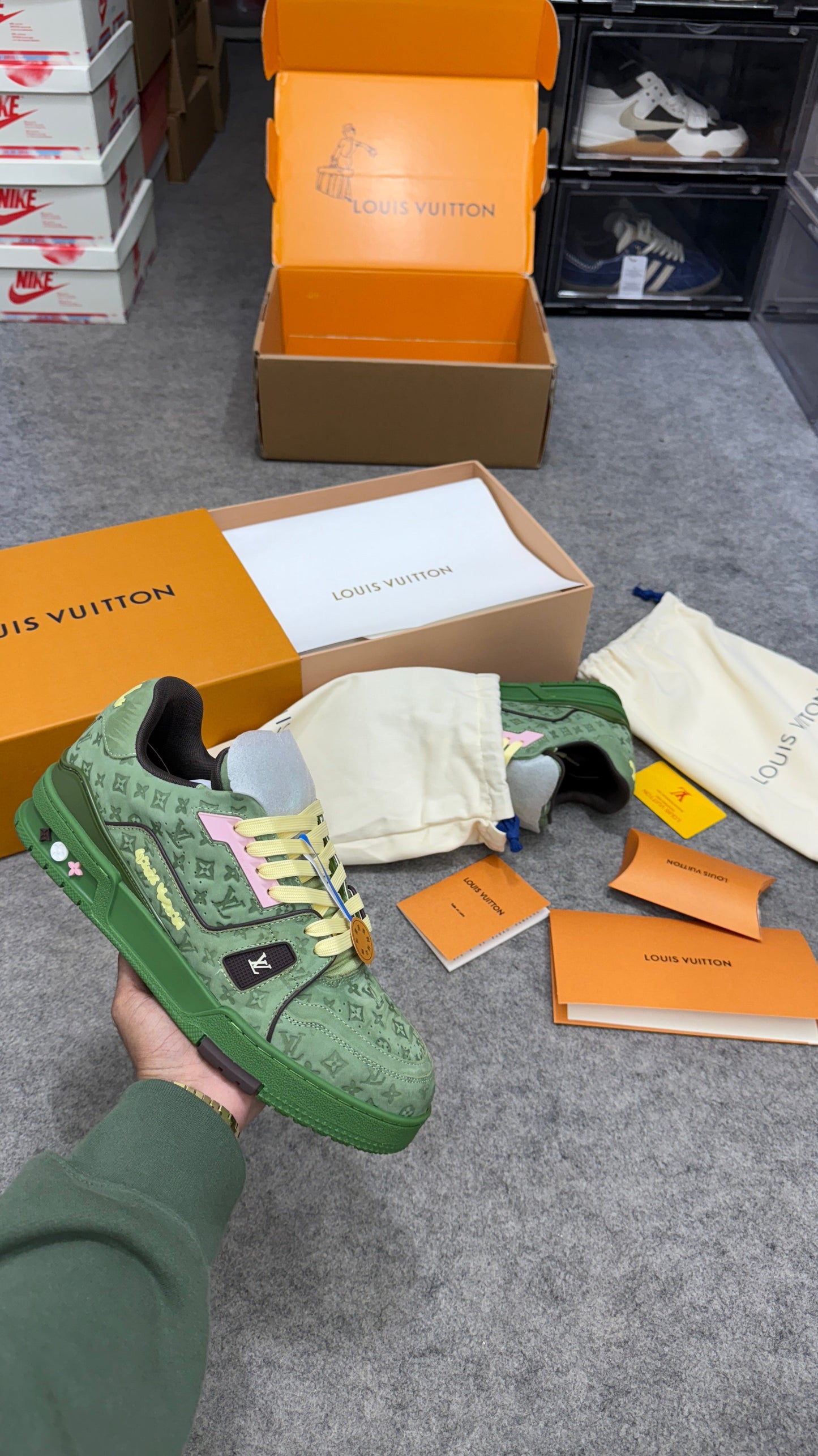 Louis Vuitton x Tyler The Creator 2024 Trainer 'Green' (UA)