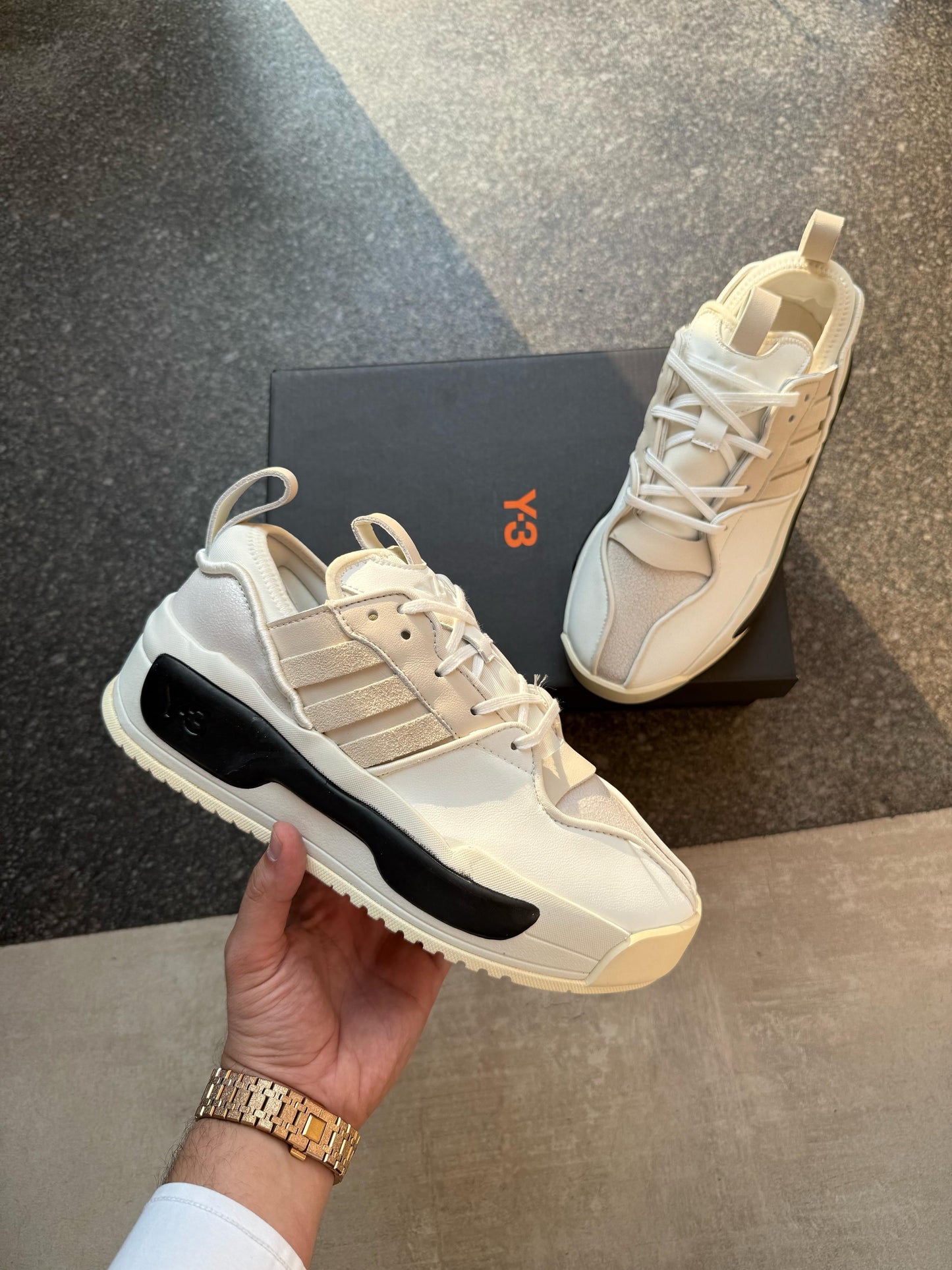 Adidas Y-3 RIVALRY (WHITE/BLACK)