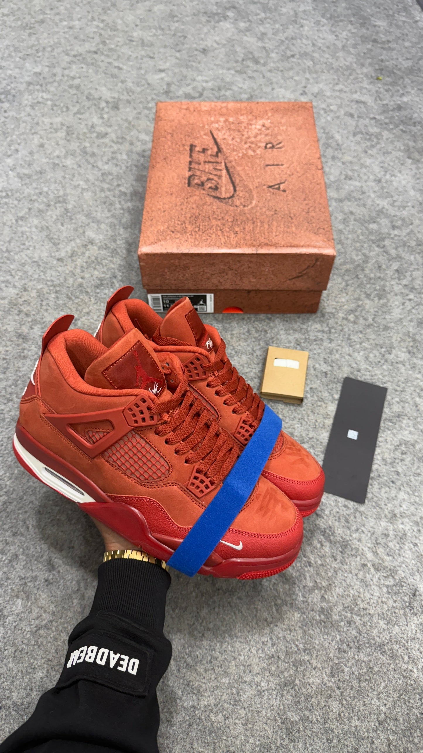 Retro 4 OG SP Nigel Sylvester 'Brick by Brick' (UA)