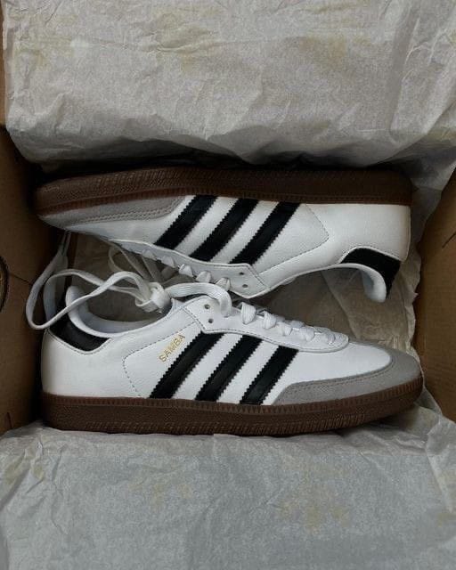 Adidas Samba 'White 🖤'