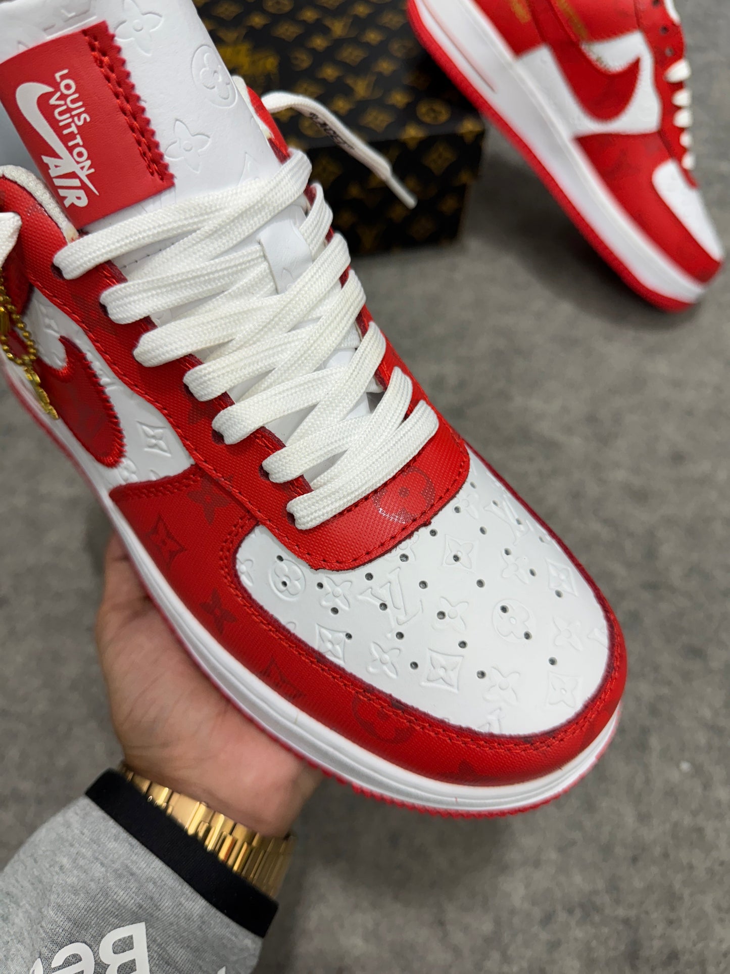 Air Force 1 x Louis Vuitton 'RED'