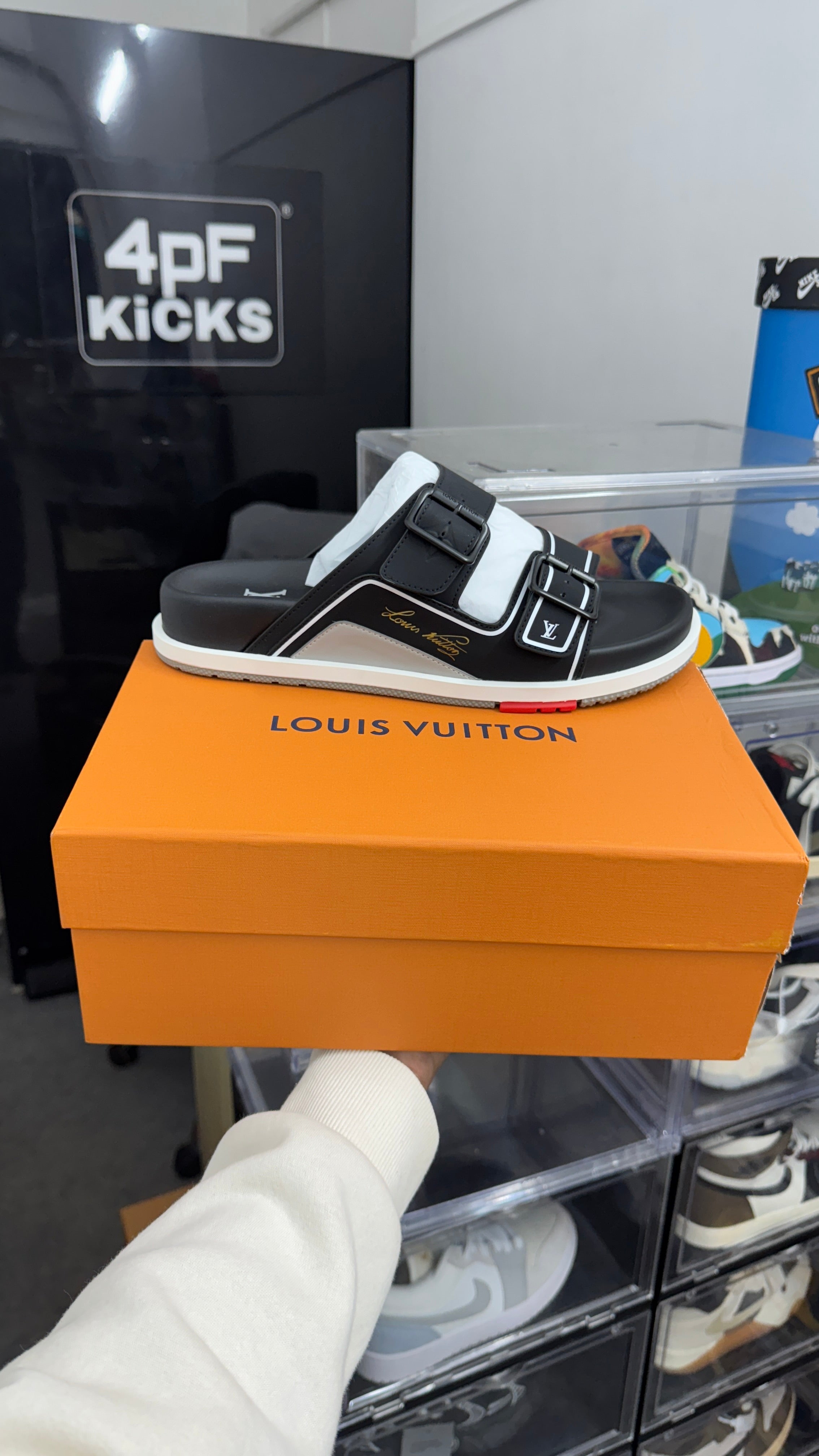Louis Vuitton Trainer Mule 'Black'