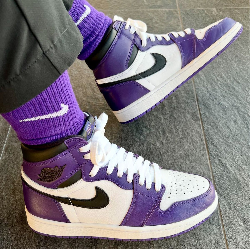 AJ1 High 'Court Purple'💜