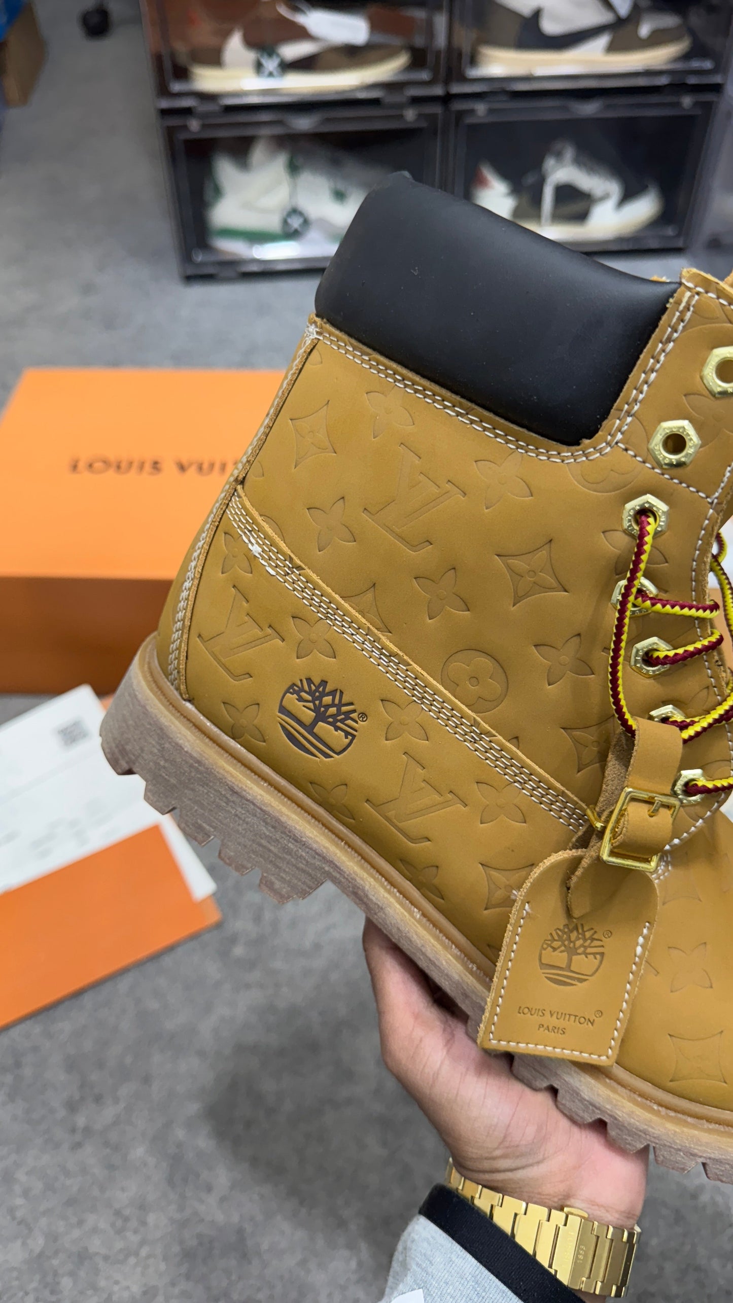 LOUIS VUITTON LV X Timberland Ankle Boot (UA)