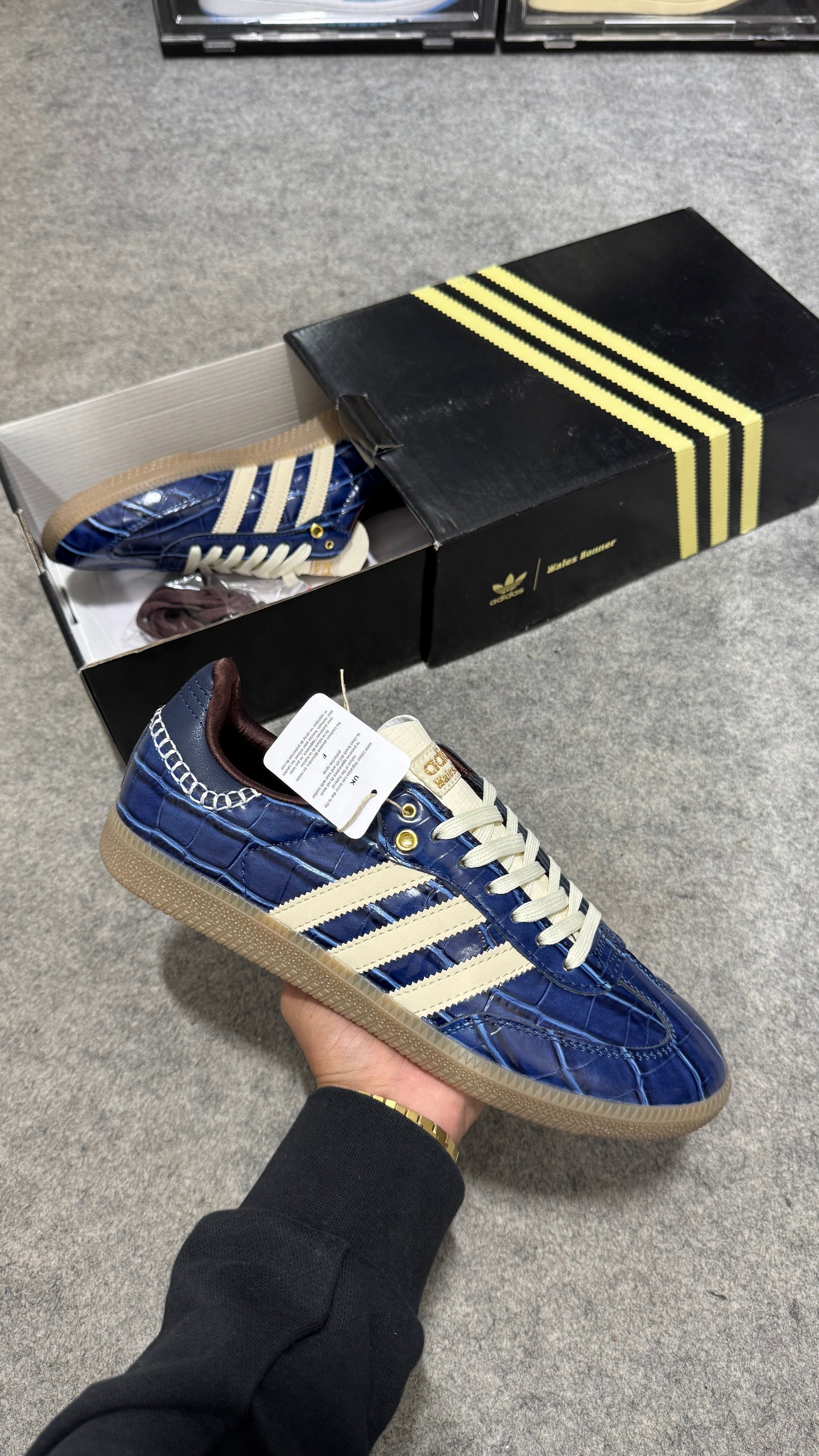 ADIDAS SAMBA x WALES Collegiate Navy