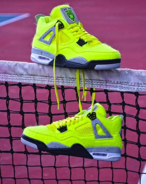 Retro 4  x “TENNIS “🥎 GREEN