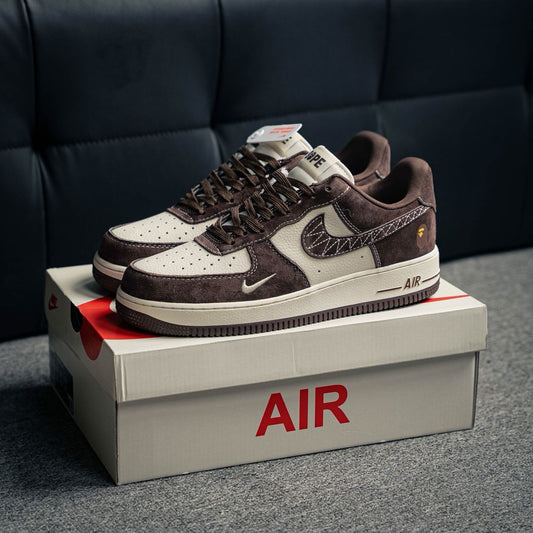 Airforce 1 ( BEIGE BROWN ) 🌶️🔥