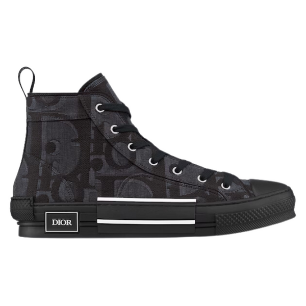 Dior B23 High-Top Logo Oblique 'BLACK' (UA)