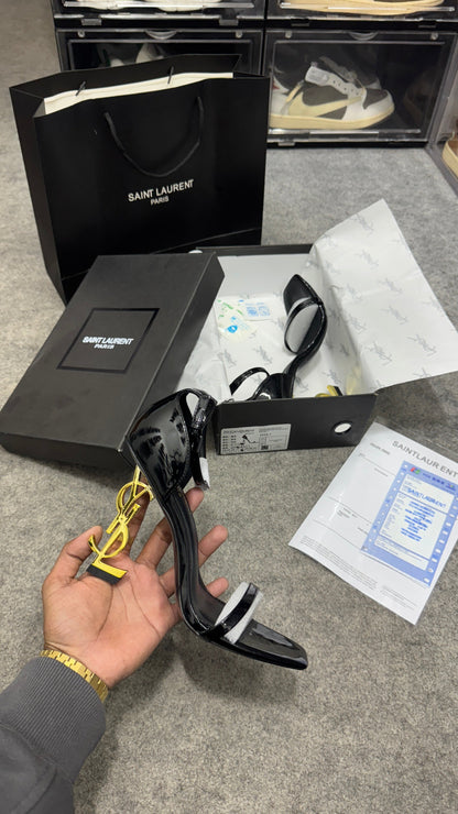 YSL Opyum Heels 'Black/Gold'