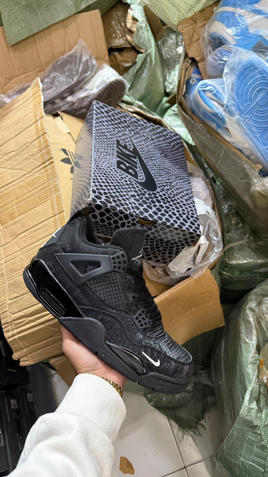 Retro 4  'Brick by Brick' BLACK
