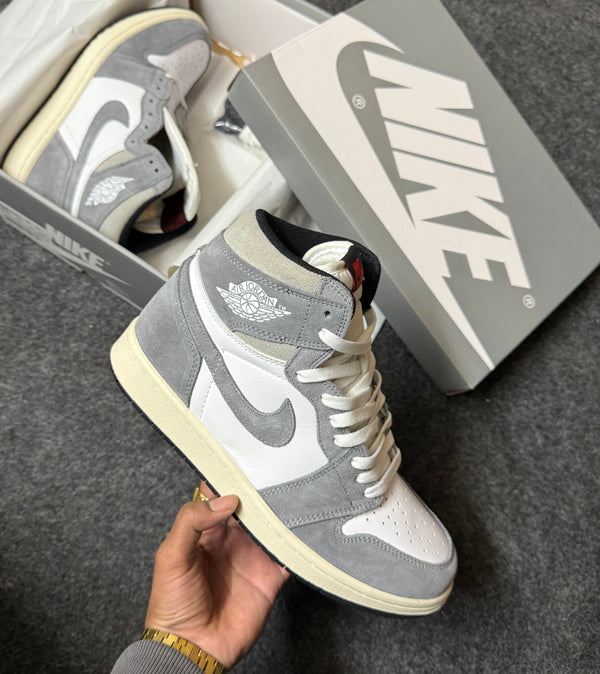 AJ 1 High 'Washed Grey'