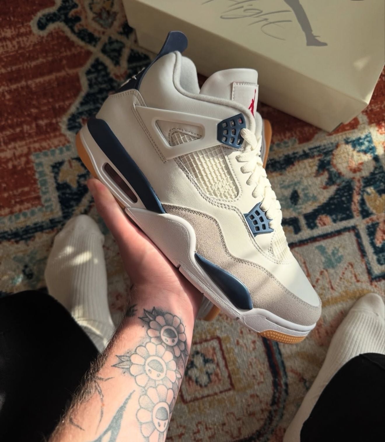 Retro 4 'Navy'
