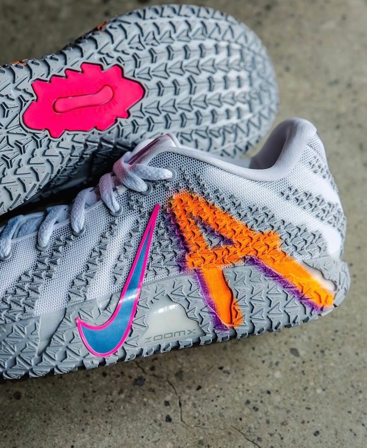 Nike JA 3 Light Show Grey