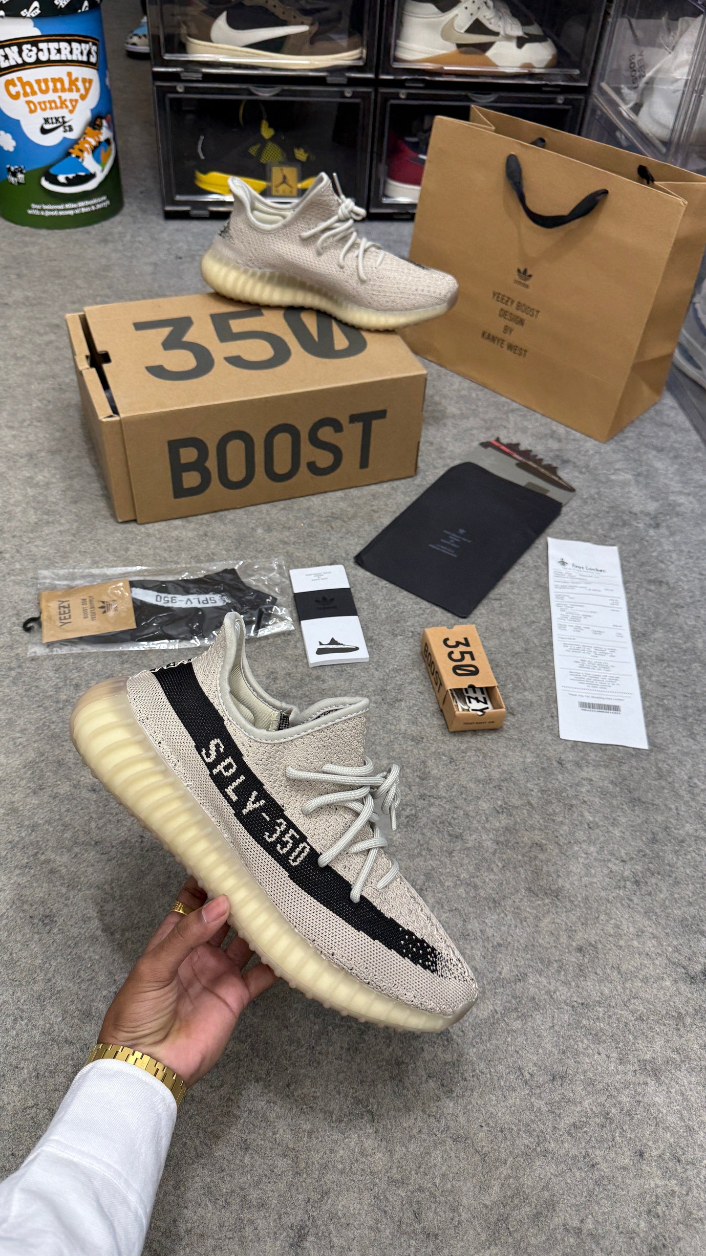 Yeezy 350v2 'SLATE' (UA)