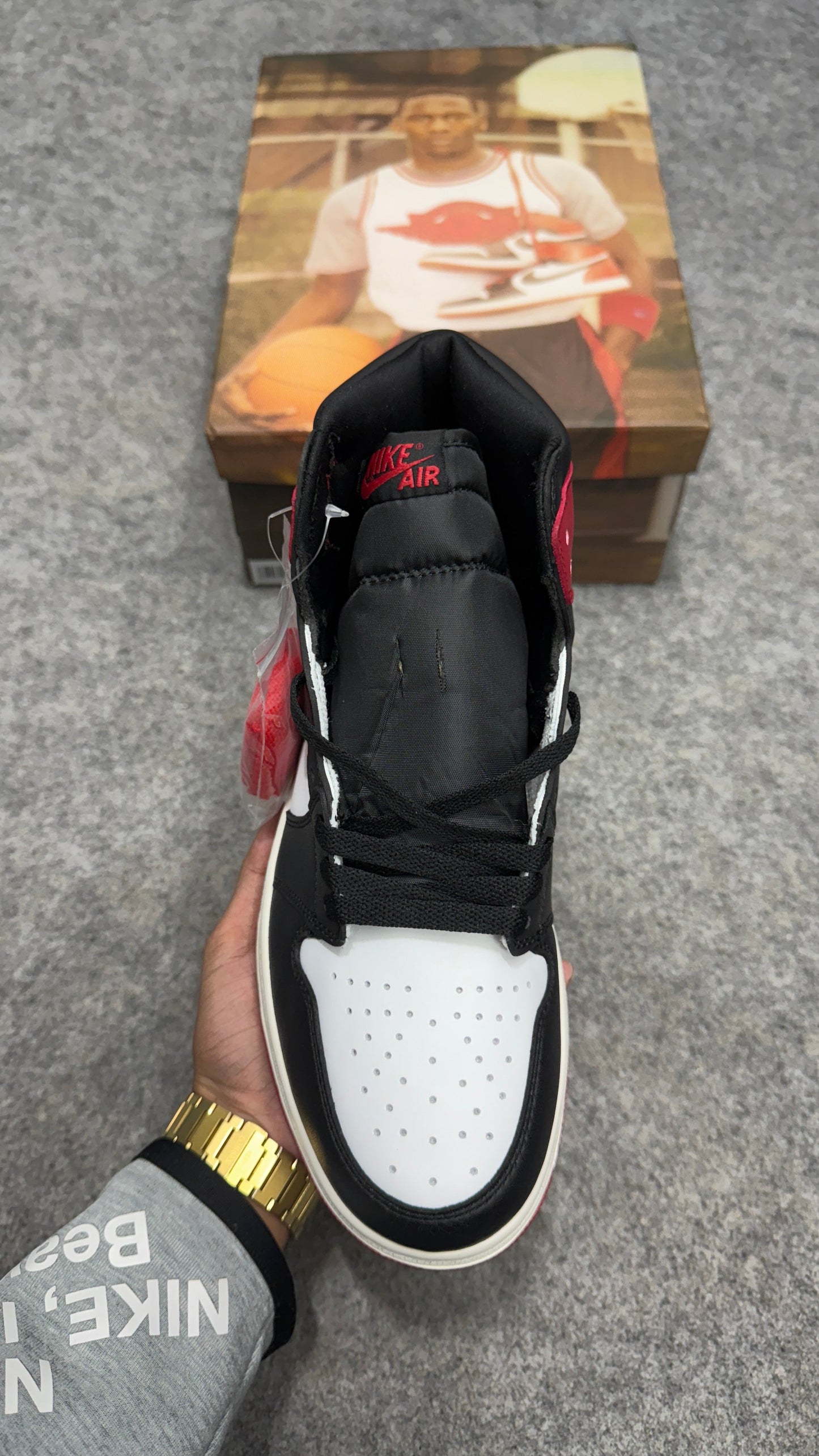 AJ 1 High 'BLACK TOE REIMAGINED'