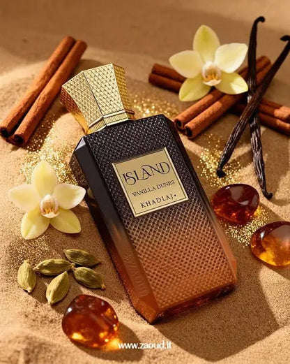 Khadlaj Island Vanilla Dunes 100ml Extrait De Parfum For Men And Women