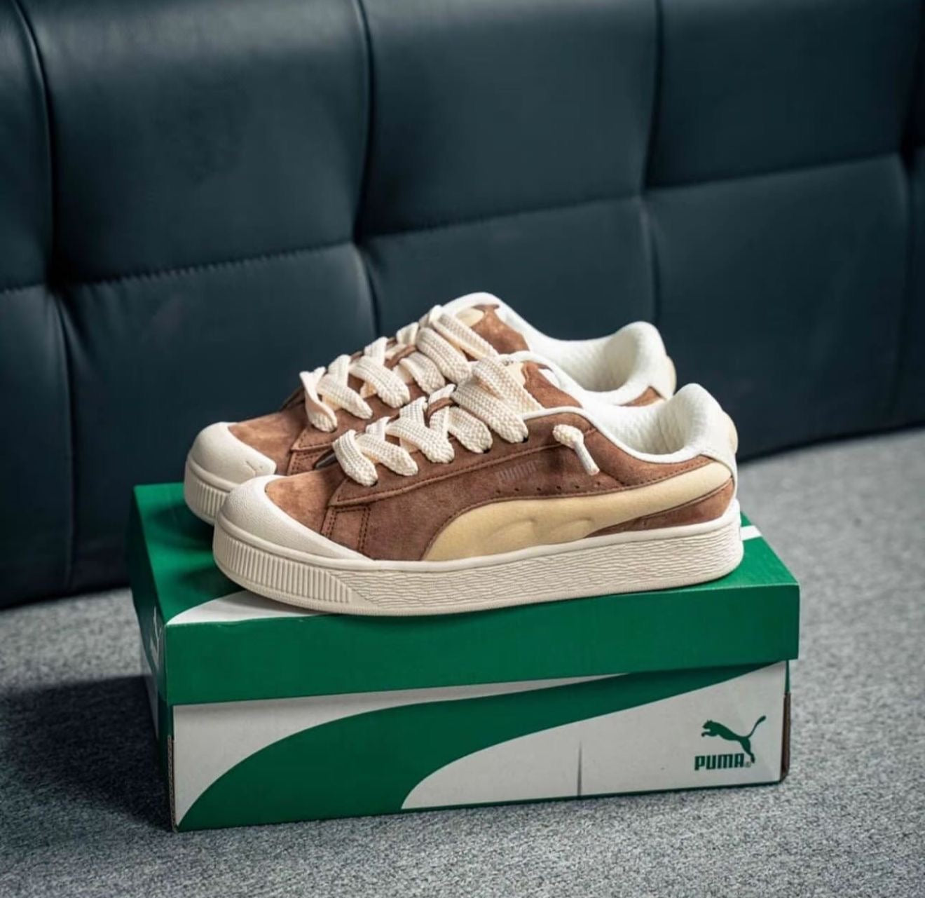 Puma Suede XL Brown Sneaker