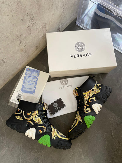 VERSACE HIGH TOP “ BLACK”
