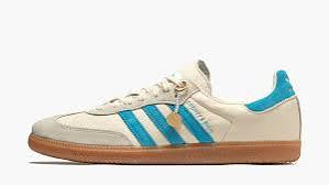 Adidas Samba x Sporty & Rich 'beige blue'