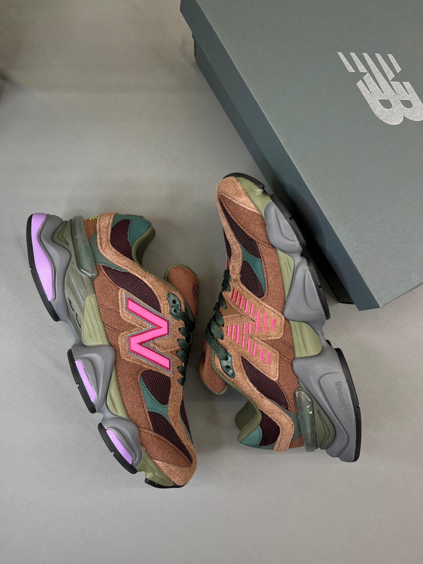 New Balance 9060 'Rich Oak Burgundy'