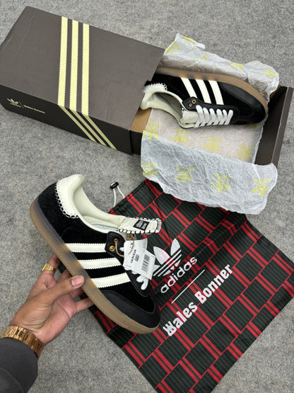 ADIDAS SAMBA PONY TONAL WALES BONNER 'CORE BLACK'
