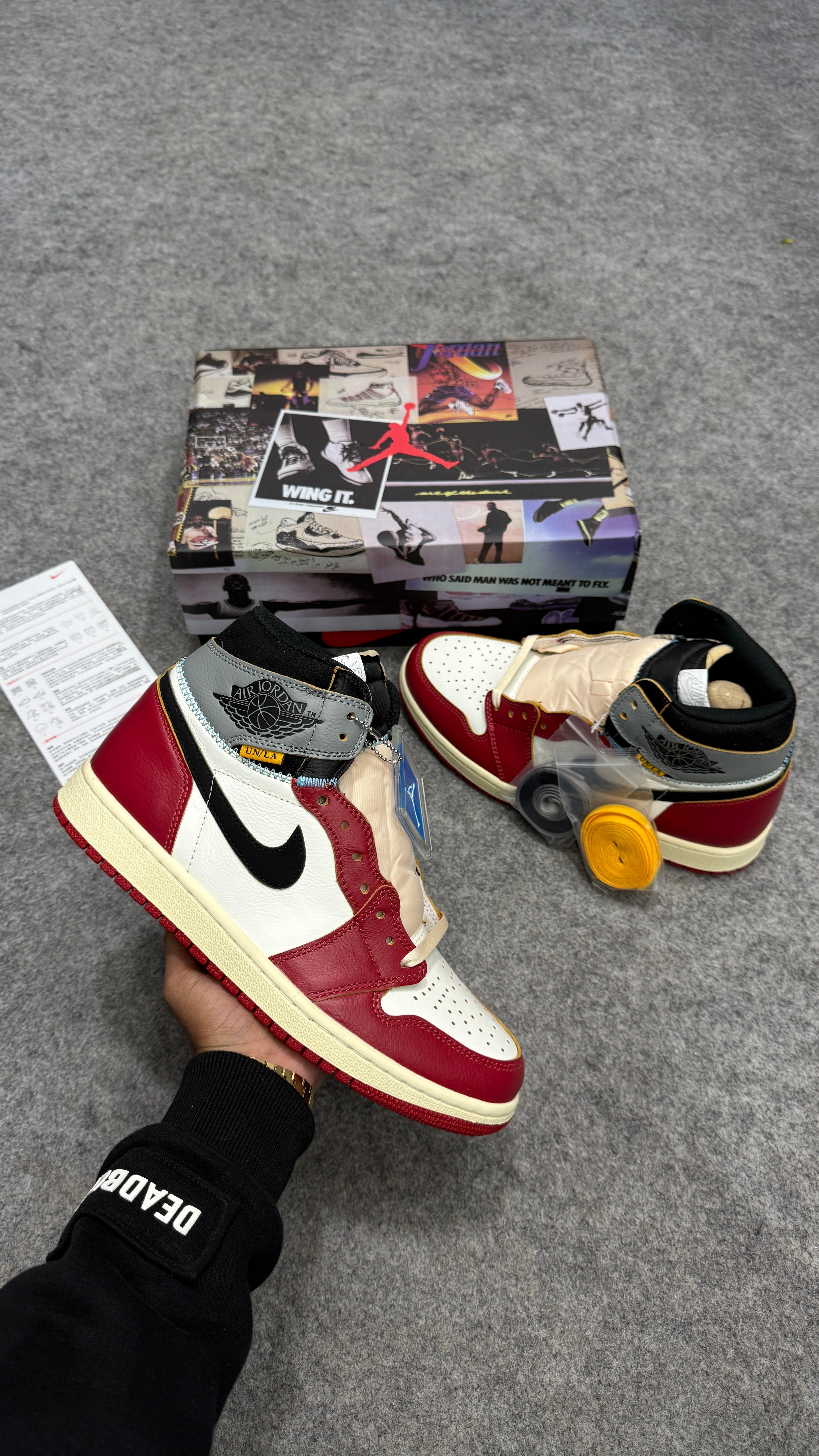 AJ 1 High UNION 'Chicago Shadow' (UA)