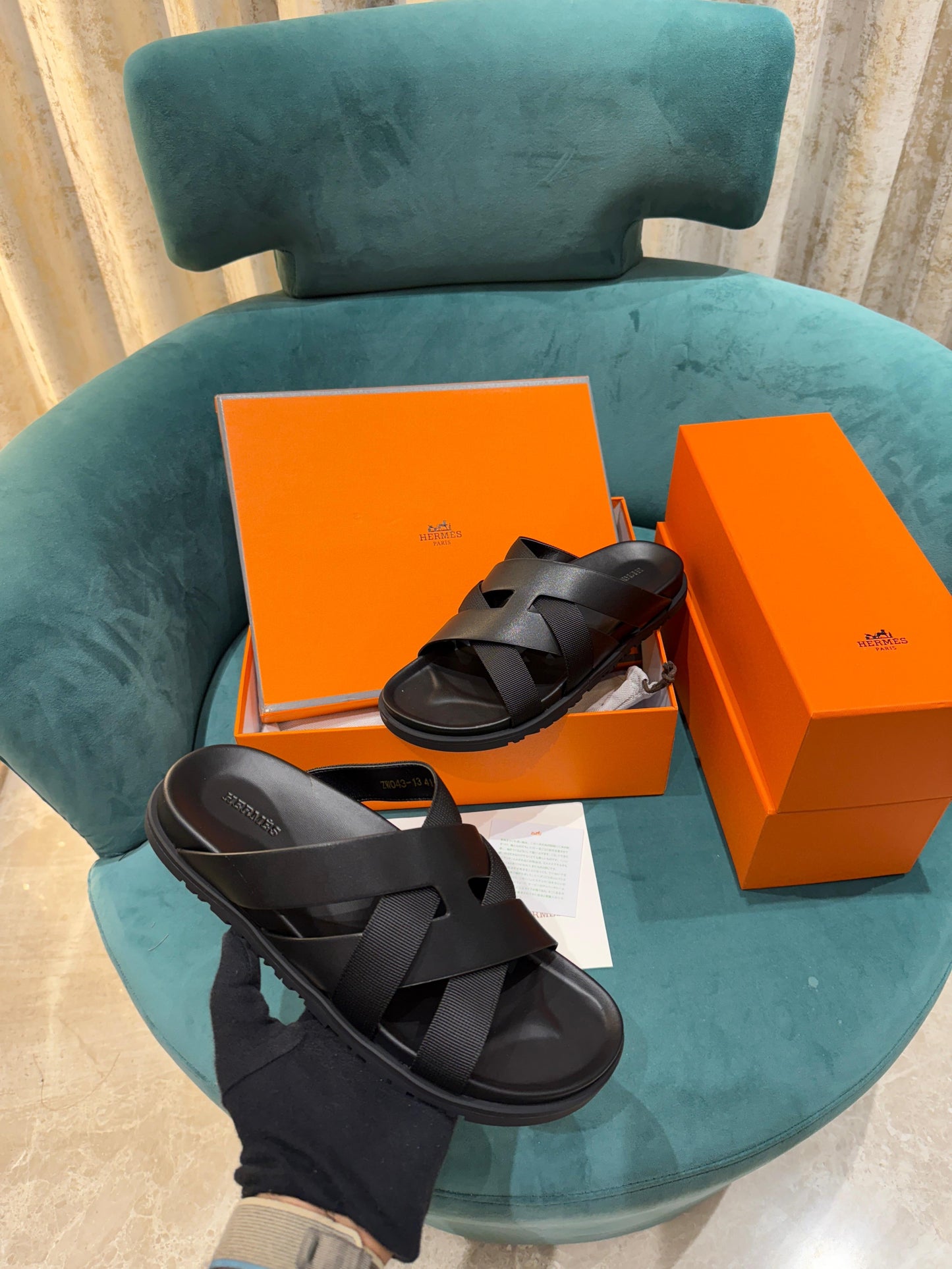 Hermes Kazimir Black ✈️☎️