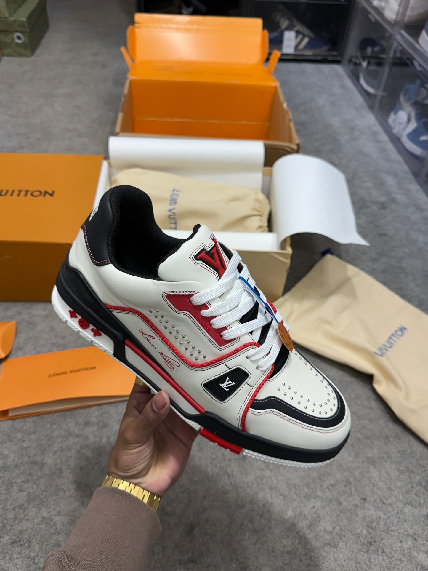 Louis Vuitton Trainer 'Red/White' (UA)