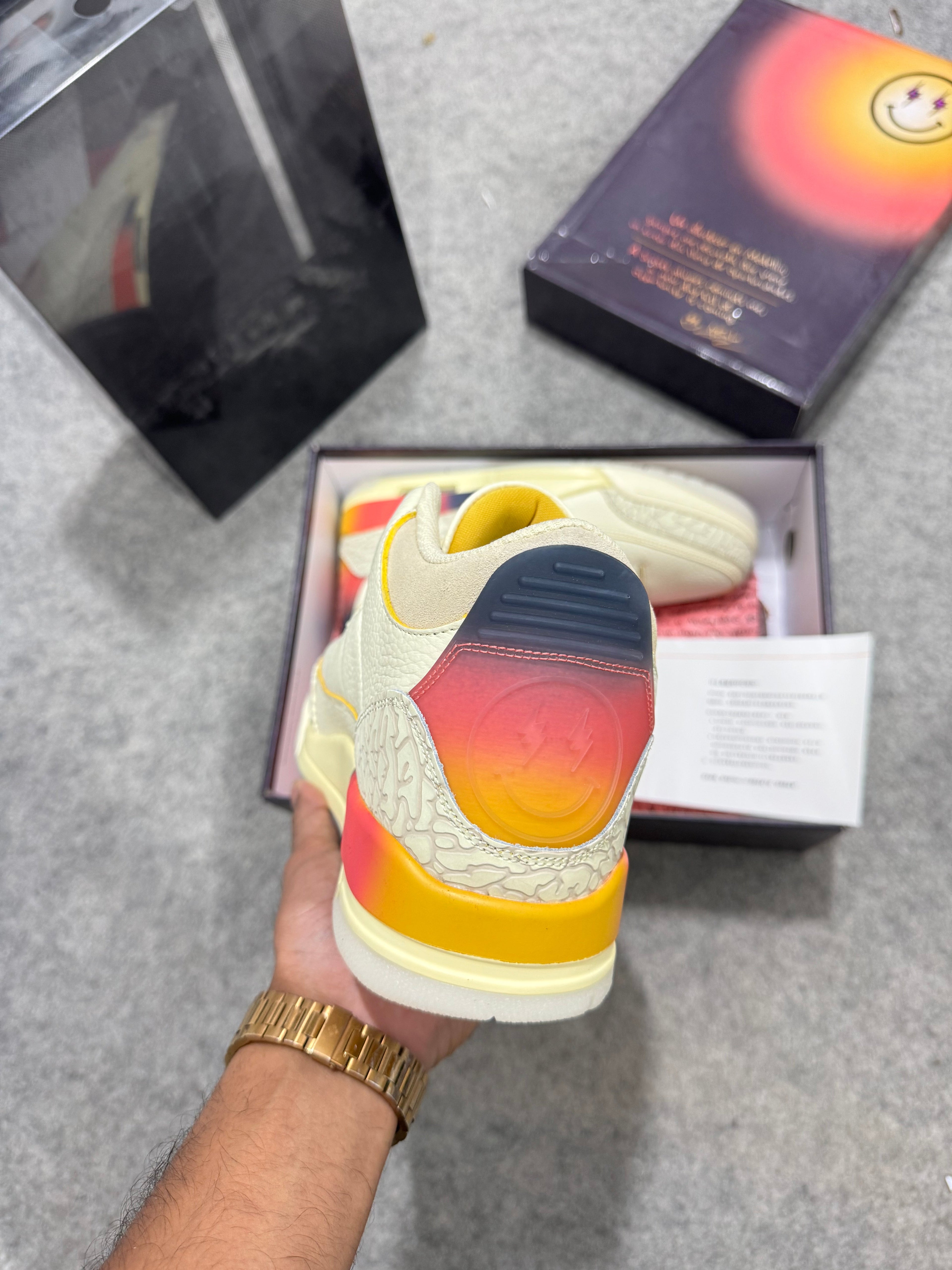 Retro 3 x J Balvin 'Sunset' (UA)