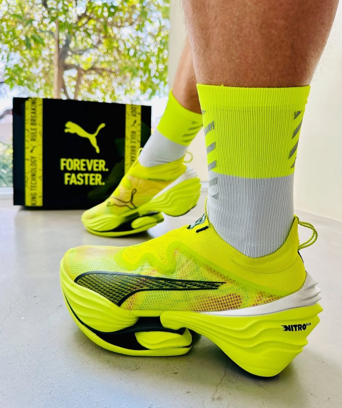 Puma Fast-RB Nitro Elite 'Neon'
