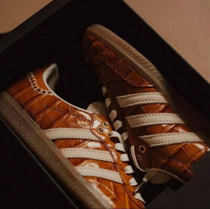 ADIDAS SAMBA x WALES BONNER BROWN