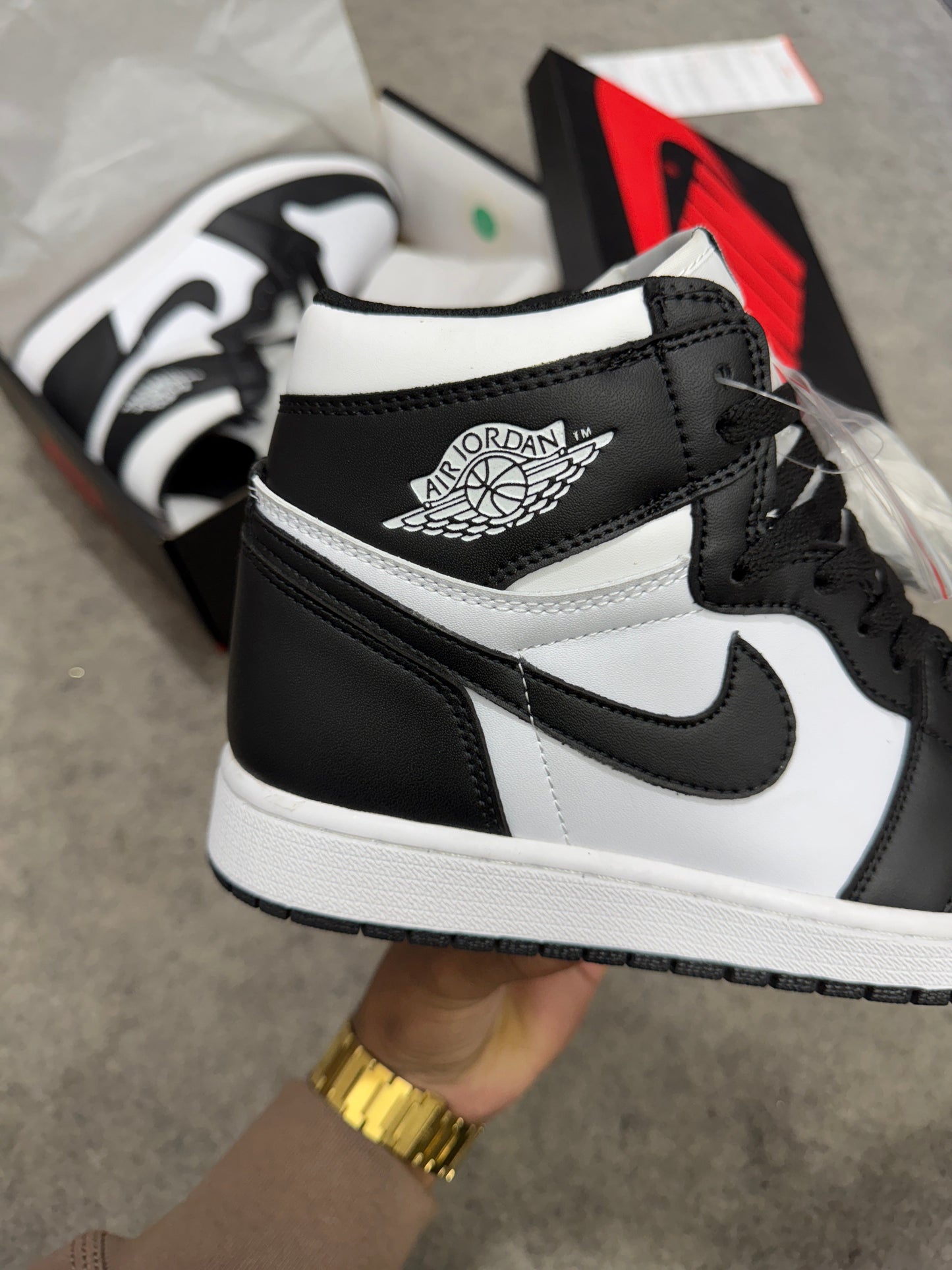 AJ1 High 85 'Black/White' Panda