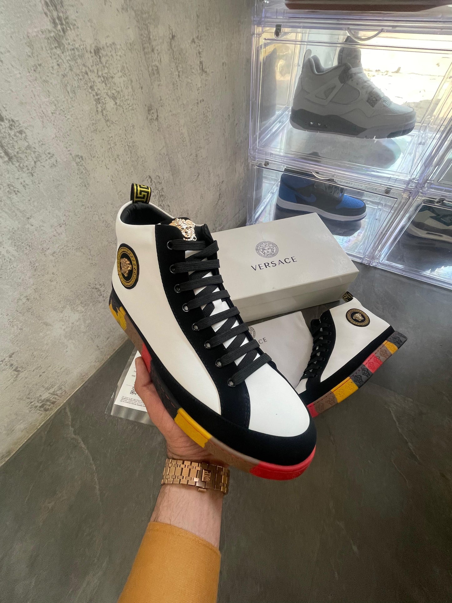 VERSACE HIGH TOP