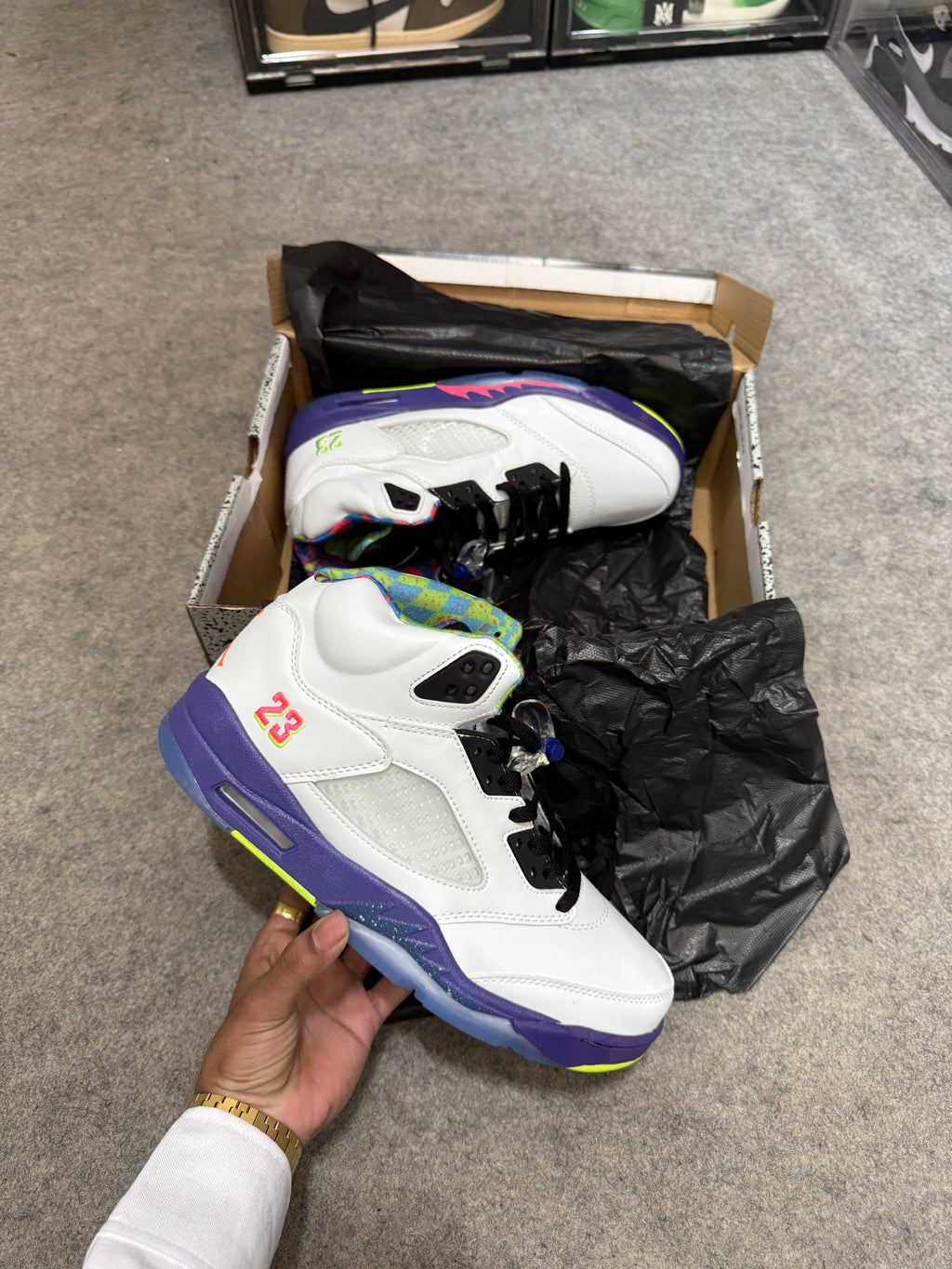 NIKE AIR JORDAN 5 ALTERNATE BEL AIR