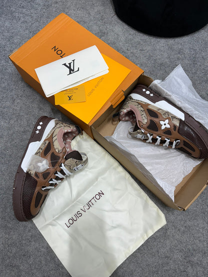 Louis Vuitton Skate 'Brown Snakeskin'