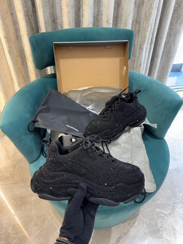Balenciaga Triple S Black Diamond 💎