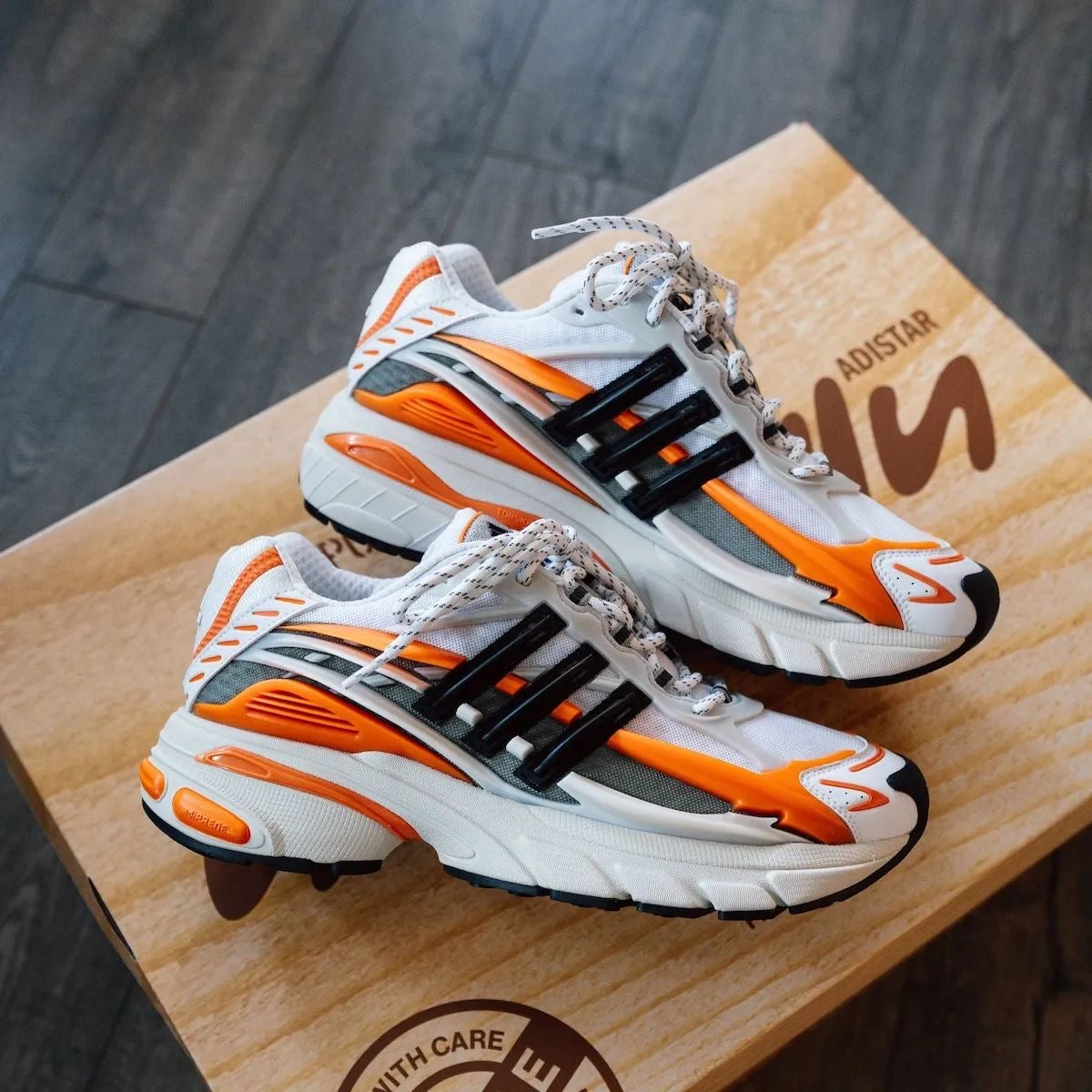 Adidas Adistar Jellyfish Pharrell Williams Focus Olive Orange