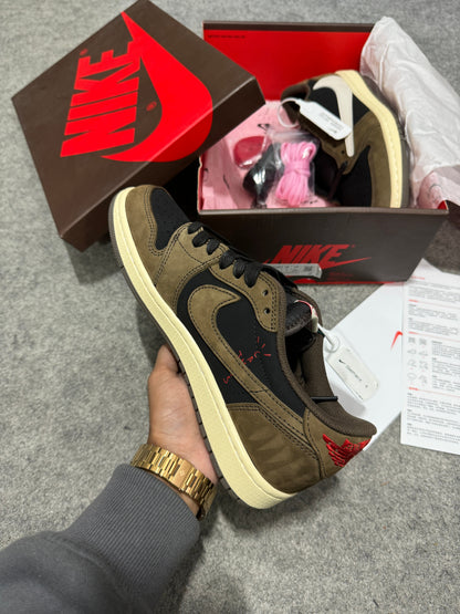 AJ 1 Low x Travis Scott 'Mocha' (UA)