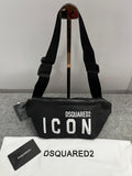 Dsquared2 Icon Nylon Waist Pouch Track Belt 🖤