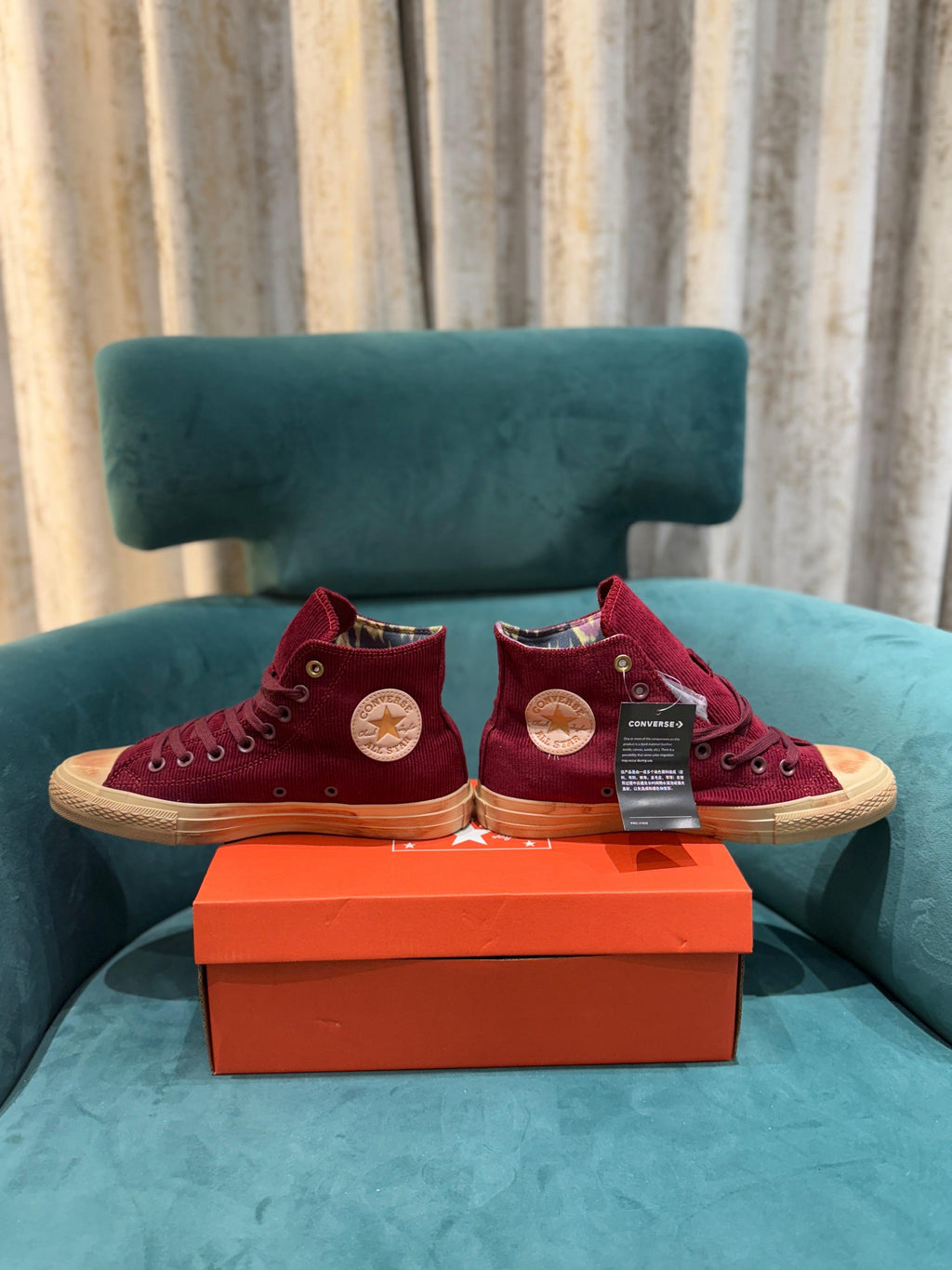 Converse X Wonka Chuck Taylor “Corduroy” High Top 🔝