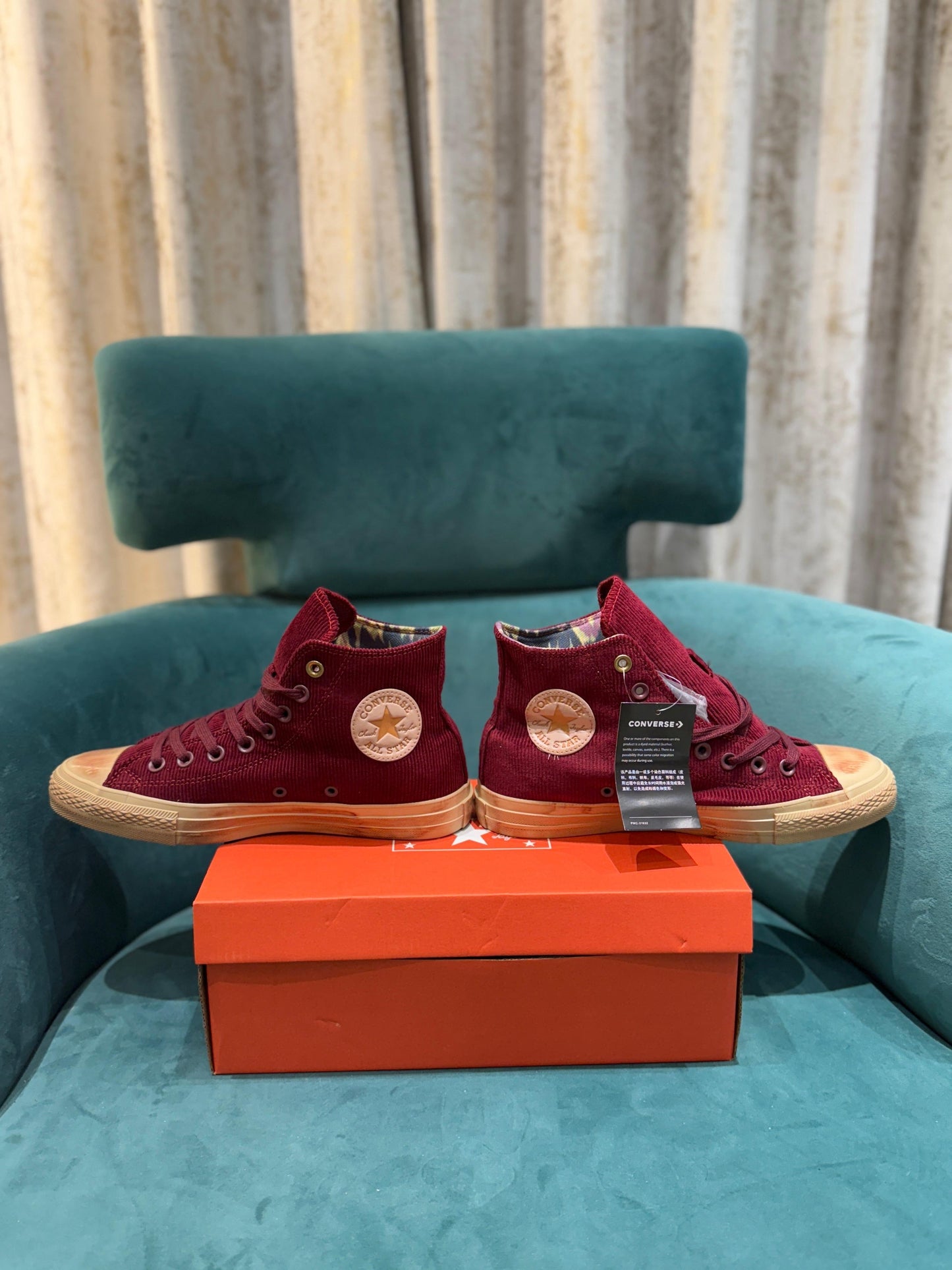 Converse X Wonka Chuck Taylor “Corduroy” High Top 🔝