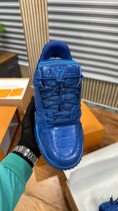 Louis Vuitton Trainer 'BLUE'    {UA}