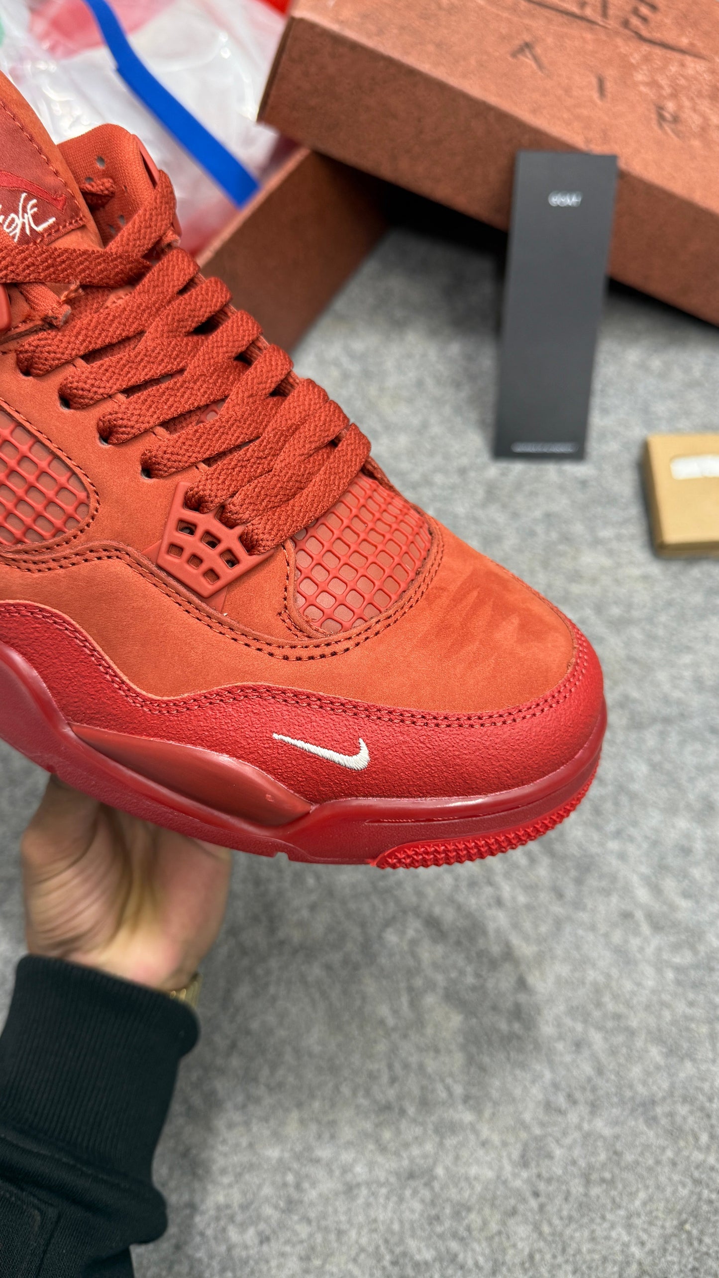Retro 4 OG SP Nigel Sylvester 'Brick by Brick' (UA)