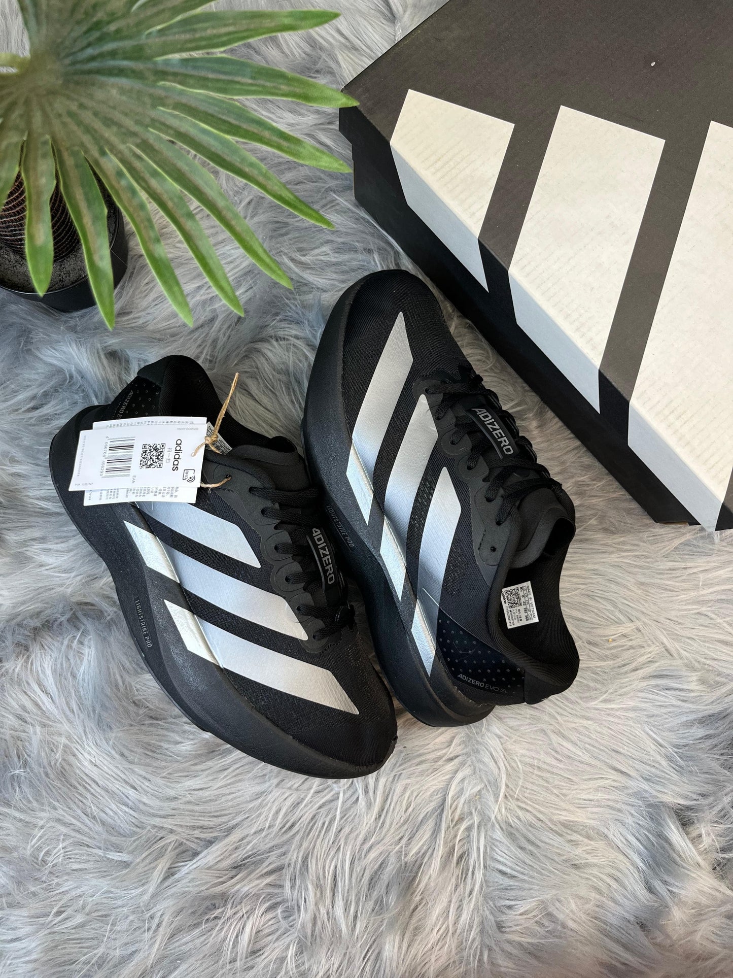 Adidas Adizero EVO SL "Core Black iron Metallic"