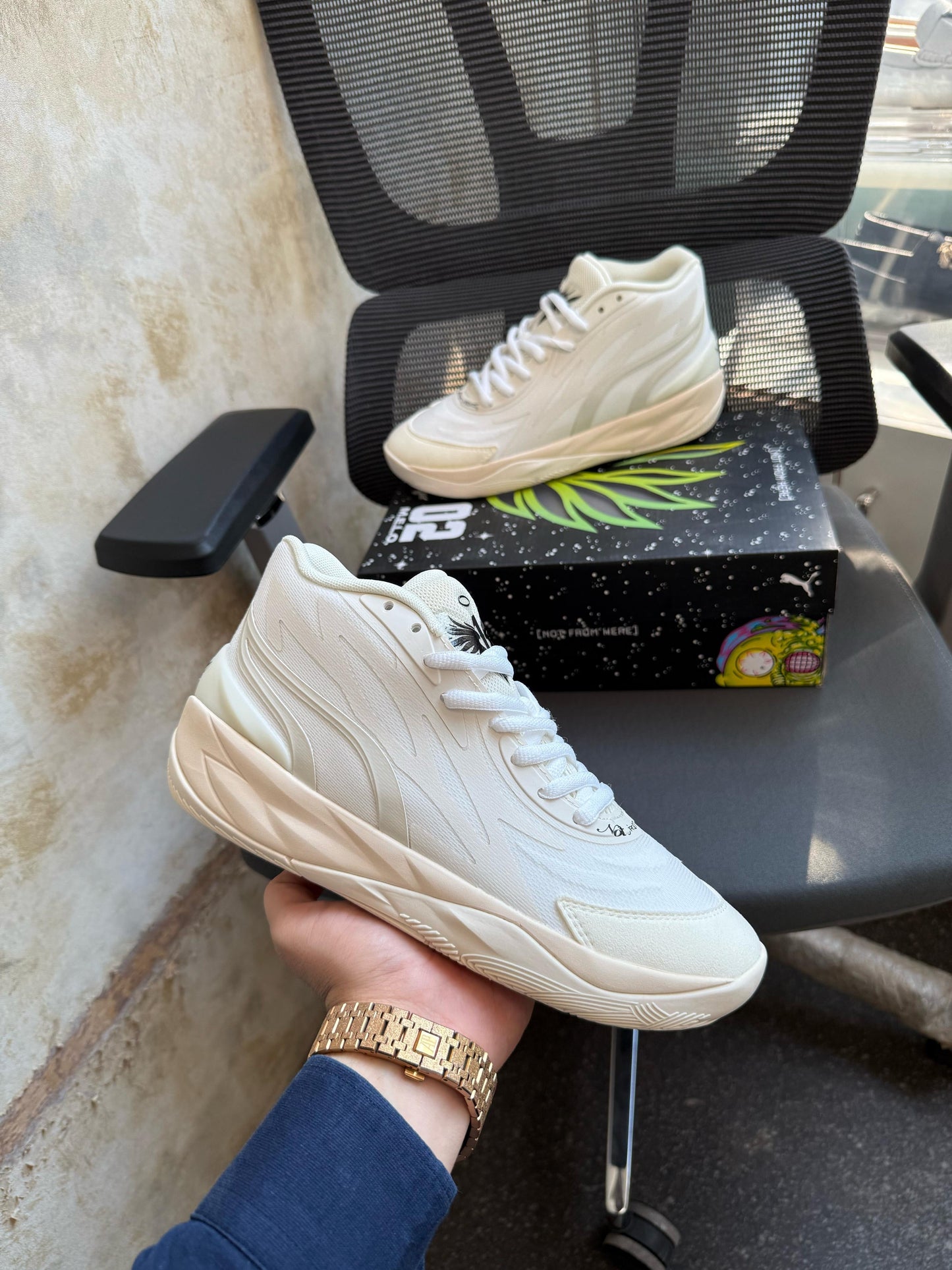 PUMA LA MELO BALL MB.02 WHISPER