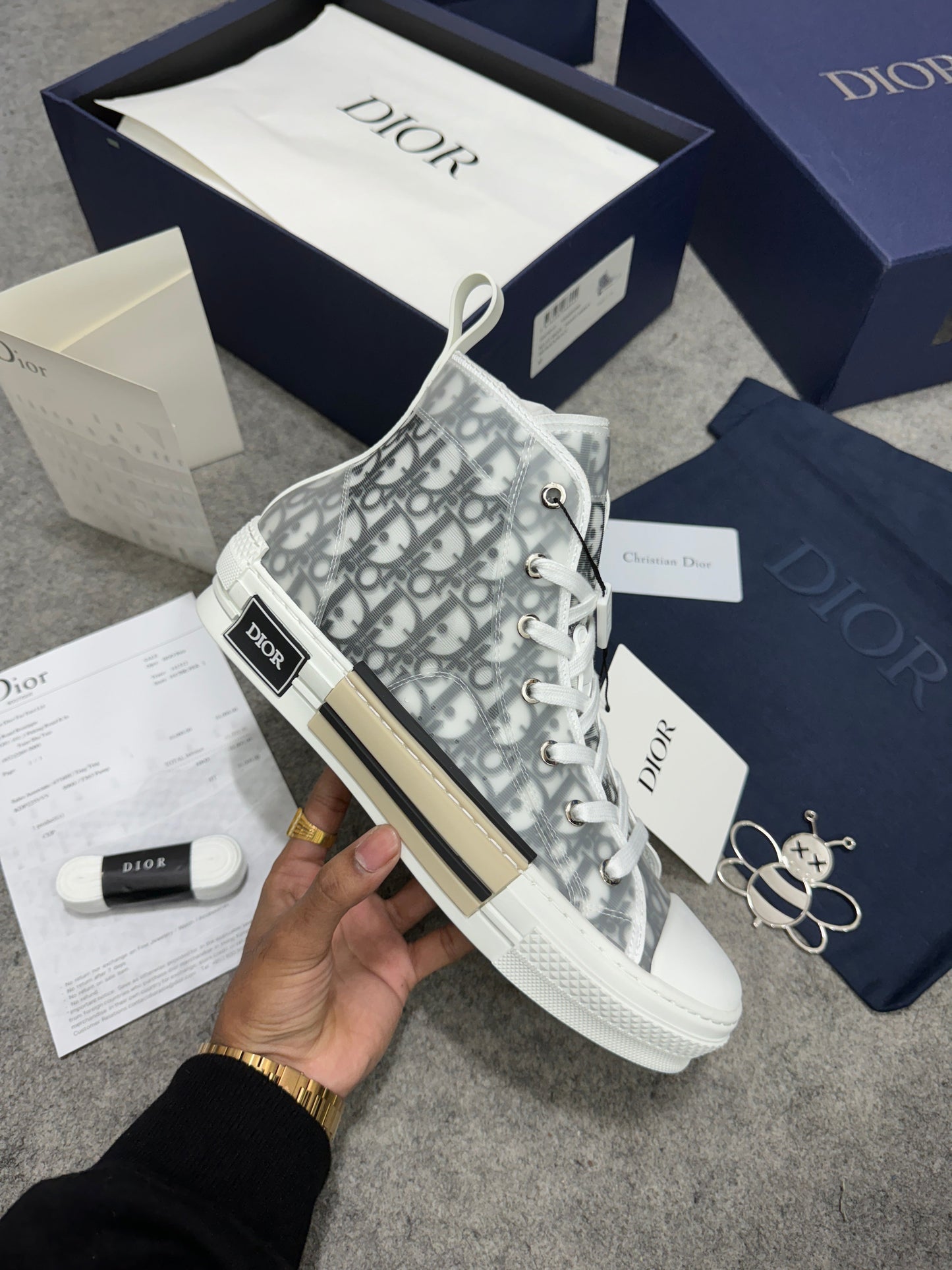 Dior B23 High-Top Logo Oblique (UA)