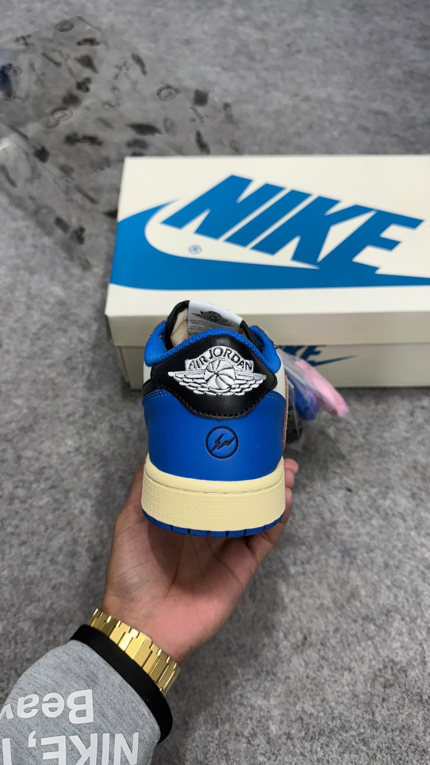 AJ 1 Low x Travis Scott 'Fragment'